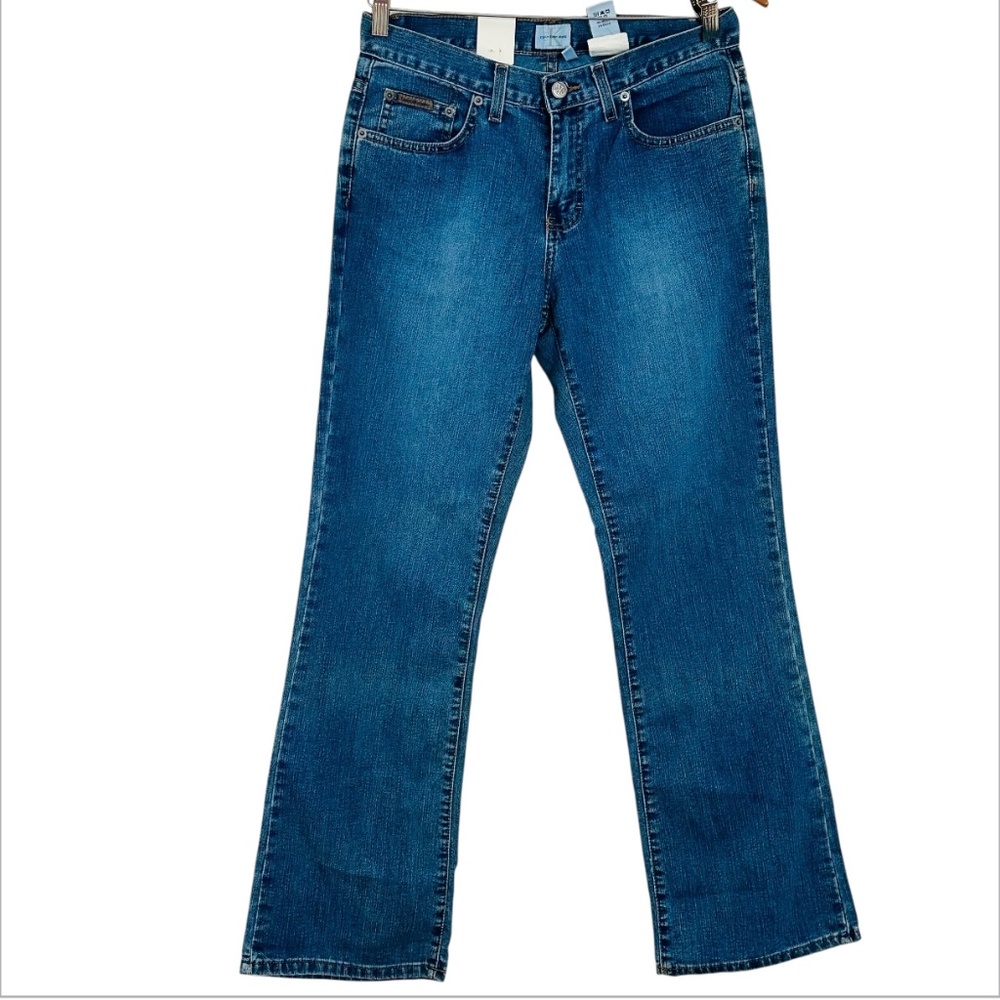 Calvin Klein Women's Vintage Flare Jeans, Blue, Size 4x30, New